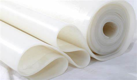 Silicone rubber sheet