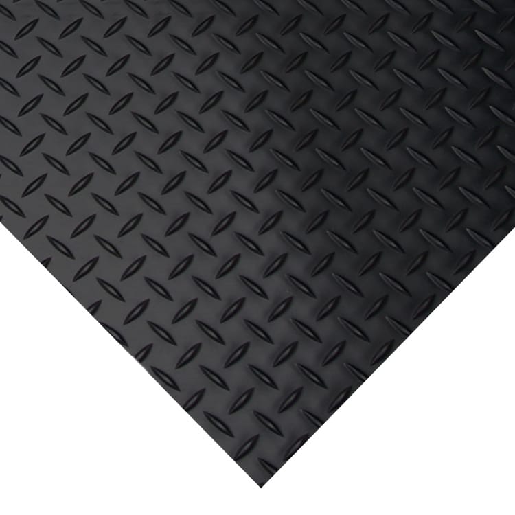 “Diamond Plate” Roll Rubber Matting