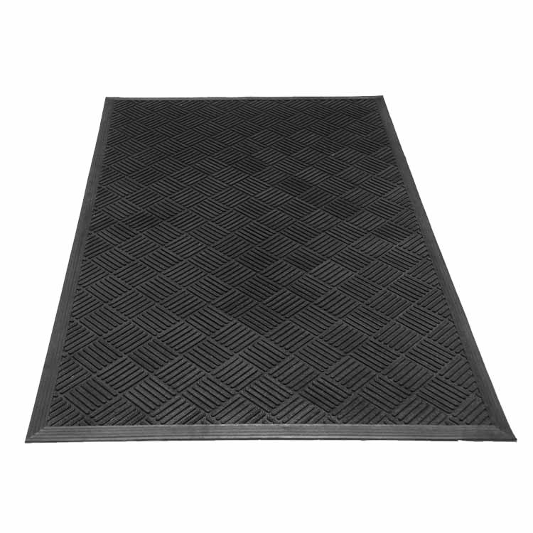 “Dura-Scraper Checkered” Rubber Doormat