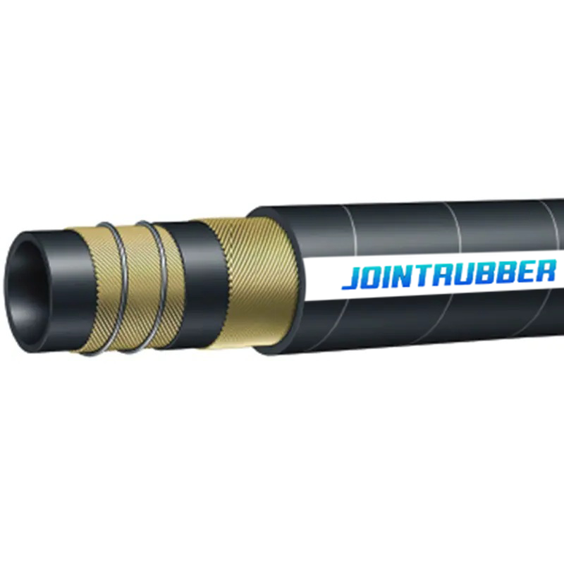 双层纤维编织+钢丝螺旋液体增强液压软管